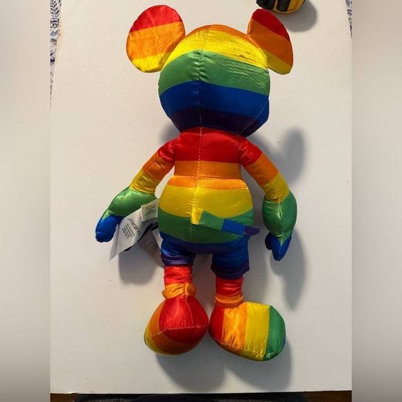 Disney Red and Orange Mickey Mouse Stuffed Animal - Picture 5 of 7